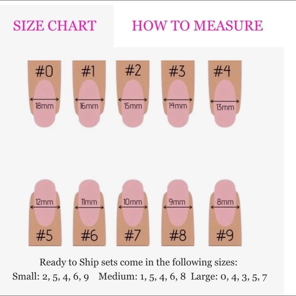 Handmade Luxury Press on Nails - Picture 7 of 8